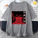 Hot Anime Fushiguro Toji Graphic Printed T-Shirt Men's Women
