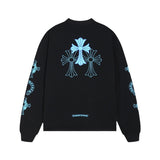 Chh Chrome Heart Long Sleeve Shirt Unisex Fashion Loose Long Sleeve Shirt