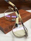 CHH Chrome Hearts Glasses Light Luxury Cool Anti-Blue Light Glasses Frame