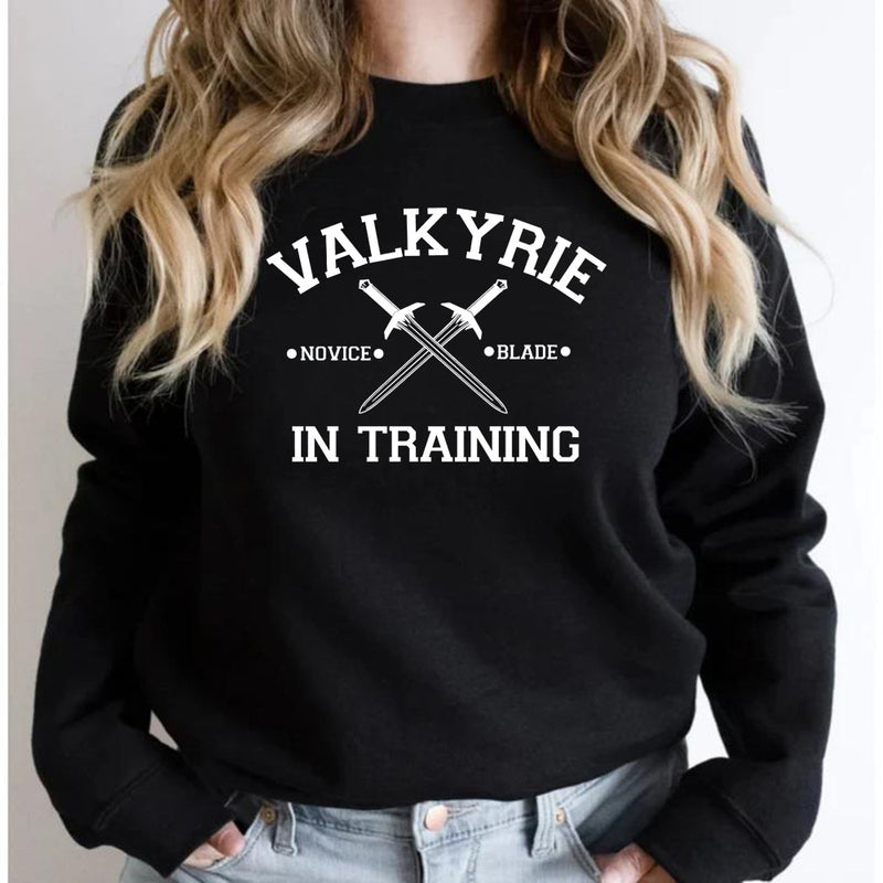 2024Valkyrie In Training SweatShirt Sarah J Maas Sweatshirts
