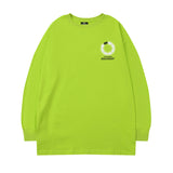 Men Long Sleeve Shirt Long Sleeve T-shirt Men and Women Couple Hip-Hop Street round Neck