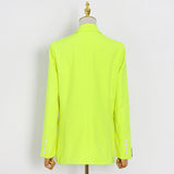 Frankie Shop Hourglass Blazer Autumn Fashion Long Sleeve Suit Coat