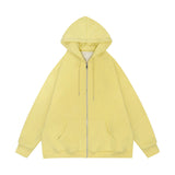 Men Hoodie Spring and Autumn Hooded Cardigan Sweater Zipper Jacket Casual Hoodie