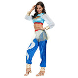 Arabian Nights Theme Dress All Saints Lamp of Aladdin Princess Jasmine Cosplay Uniform