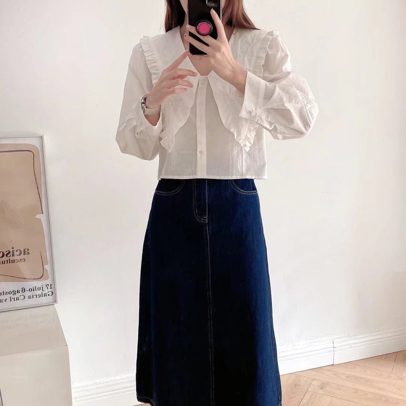 Women T-Shirt Spring and Autumn Long Sleeve Shirt Top