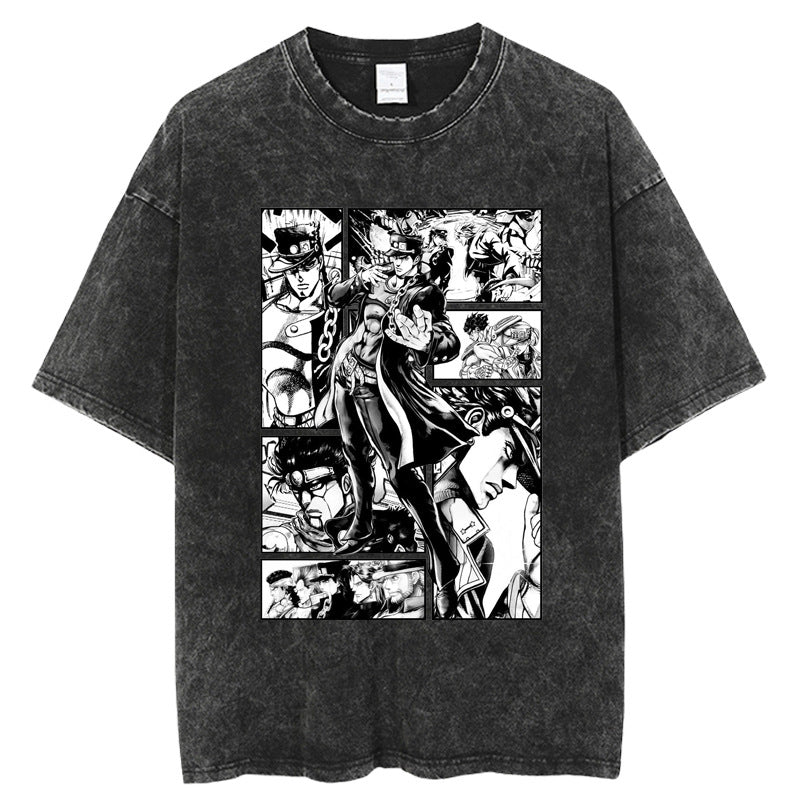 JoJo Bizarre Adventure DIO T-Shirt Men Hip Hop
