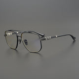 CHH Chrome Hearts Glasses Pure Titanium Stereo Pattern Myopia Retro Glasses Frame