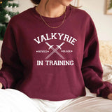 2024Valkyrie In Training SweatShirt Sarah J Maas Sweatshirts