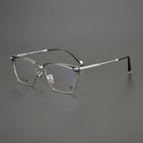 CHH Chrome Hearts Glasses Simple Japanese Business Half Frame Pure Titanium Glasses Frame