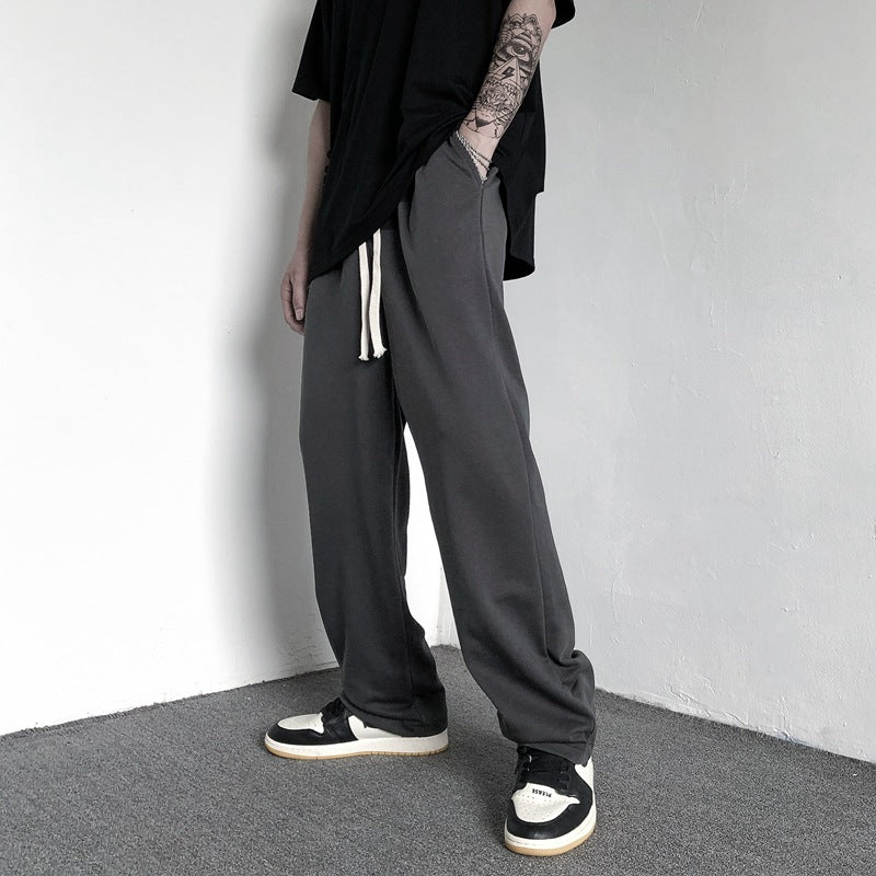 Men Sweatpants Casual Sweatpants Men's Autumn Korean Style Loose