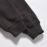 Men Fleece Lined Hoodie Autumn and Winter Hooded Sweater Male Letter Printed Long Sleeve Loose Pullover