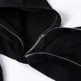 Men Long Sleeve T Shirt Solid Color Long Sleeve Men's Ins Fashion Brand Street Loose Half-Sleeve Top