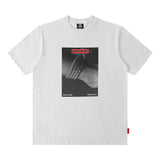 Men's T Shirt Printed Short-Sleeved T-shirt Men's and Women's American Retro Loose