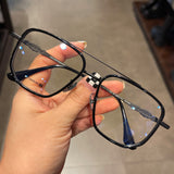 CHH Chrome Hearts Glasses Simple Retro Pure Titanium Ultra Light Myopia Glasses Frame