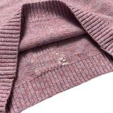 Kapital Sweater Vintage Pingtian Hehong round Neck Loose Bone Skeleton Knit Casual Sweater