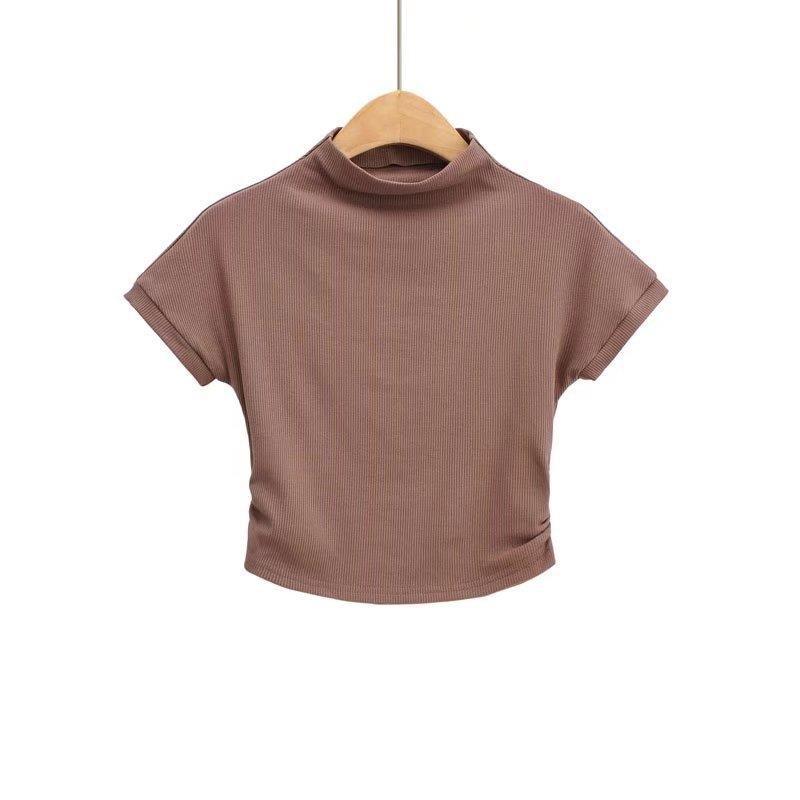 Women T-Shirt Short-Sleeved T-shirt Women's Summer Slim Top