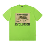 Men's T Shirt Printed Short-Sleeved T-shirt Men's and Women's Vibe Style Loose