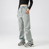 Unisex Jeans Men's and Women's Loose Straight Jeans