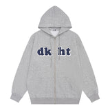 Men Hoodie Letter Print Sweatshirt Coat Men's Casual Long Sleeve Spring and Autumn