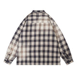Men Long Sleeved T Shirt Spring and Autumn Shirts Men's Casual Loose Lapel Long Sleeves Shirt