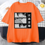 Hot Anime Fushiguro Toji Graphic T-Shirt Fashion