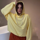 Women Sweatshirt Spring Sweater Women Loose Casual Style Hooded Long Sleeve