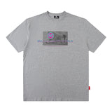 Men T Shirt Printed round Neck Short Sleeve T-shirt Men and Women Loose