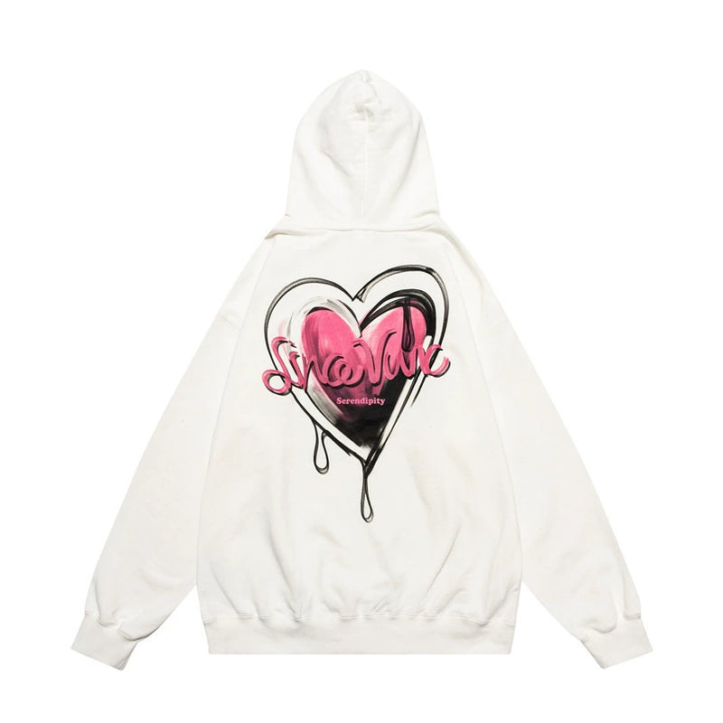Men Hoodie Printed Hoodie Men's Loose