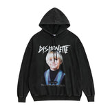 Unisex Vintage Hoodie Vintage Printed Jacket