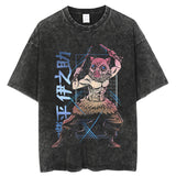 Graphic Casual Oversized Cotton Tees for Men Women