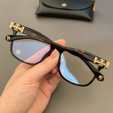 CHH Chrome Hearts Glasses Frame Vintage Face Small Myopia Glasses Frame