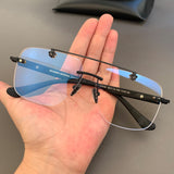 CHH Chrome Hearts Glasses Pure Titanium Vintage Frameless Myopia Frames