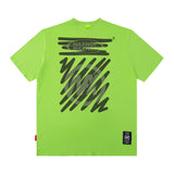 Men T Shirt Printed Summer Short-Sleeved T-shirt Men's Vibe Style Loose