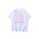 Bathing Ape T Shirt Spring and Summer Short Sleeve Mount Fuji Printed Fashion Casual T-shirt