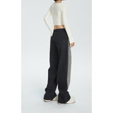 Unisex Jeans Men's and Women's Loose Straight Wide-Leg Pants