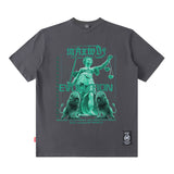 Men T Shirt Personalized Printed Short-Sleeved T-shirt Men and Women Ins Couple Loose Casual