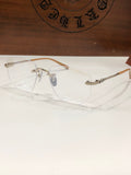 CHH Chrome Hearts Glasses Simple and exquisite ultra-light glasses frame Business myopia glasses frame