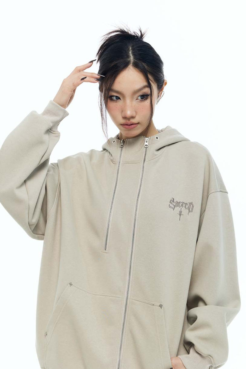 Unisex Jacket Autumn Embroidery Printed Shell Jacket Women's Clothing