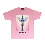 Purple Brand T Shirt Short Sleeve T-shirt Blouse