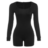 Women Jumpsuit Autumn Women's Sexy Sheath Tight Yoga Sports