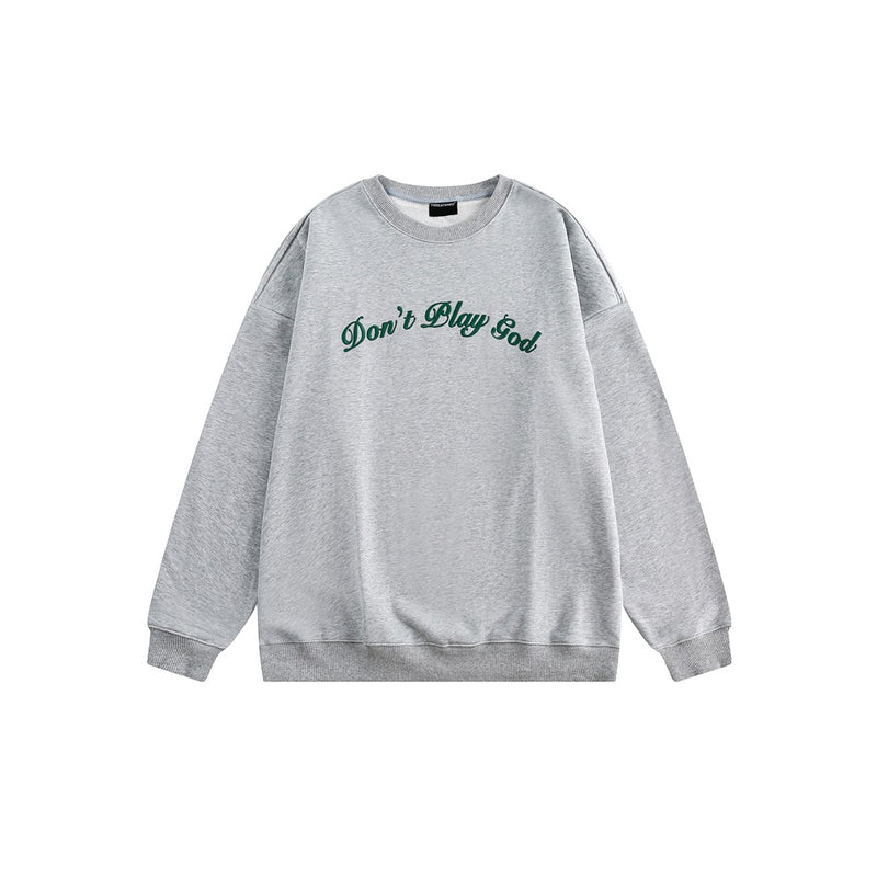 Unisex Hoodie Autumn National Fashion Retro Sweater Crew Neck Top Coat Men