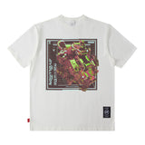Men T Shirt Personalized Printed Short-Sleeved T-shirt Men and Women Ins Couple Loose Casual