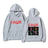 2024 Spring Rock Print Hoodies Music Band Gorillazs Punk