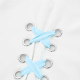 Men Hoodie Bow Bandage Hooded Coat Butterfly Print Cardigan Sweater Spring and Autumn