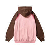 Men Hoodie Airbrush Outline Printed Hoodie