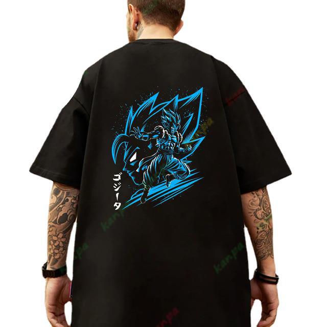 Men’s T-shirt Japanese Harajuku anime Short Sleeve