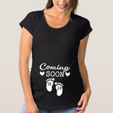 Baby Loading printed Maternity T Shirt Pregnant