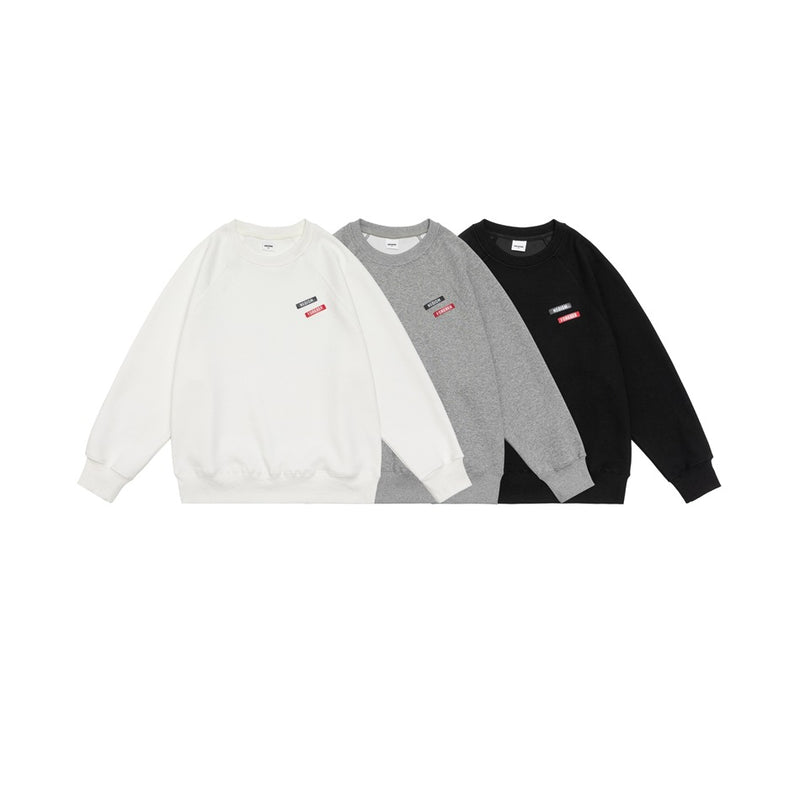 Unisex Hoodie High Street Loose Crew Neck Pullover Sweatshirt Men's and Women's Coats