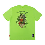 Men T Shirt Retro Street Trendy Loose Leisure All-Matching Couple Short Sleeve T-shirt