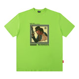 Men's T Shirt Printed Short-Sleeved T-shirt Men's and Women's Vibe Style Loose